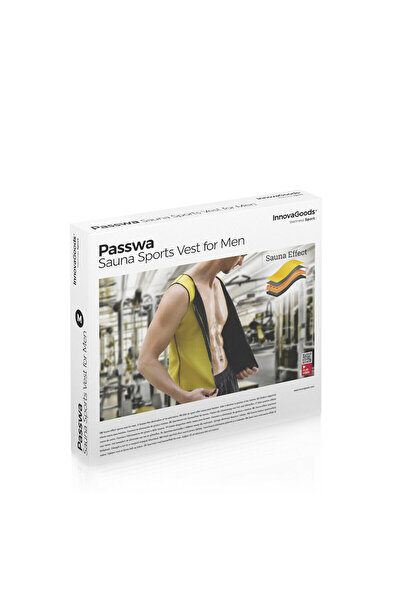 InnovaGoods Innovagoods αθλητικό γιλέκο αδυνατίσματος και σάουνας, για άνδρες...