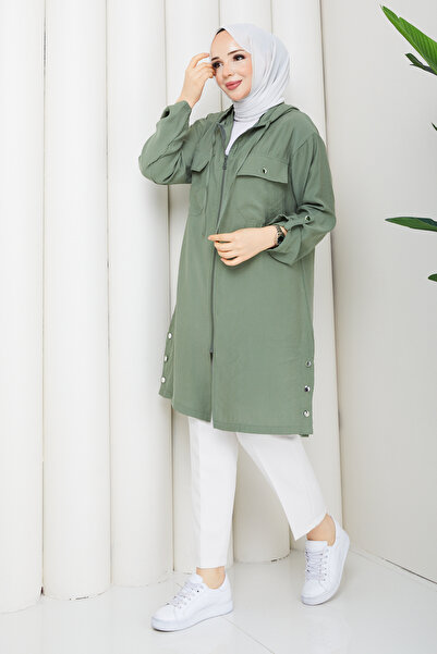 Pamuk Butik Γυναικείο καπέλο με λεπτομέρεια στο πλάι και κλείσιμο με φερμουάρ