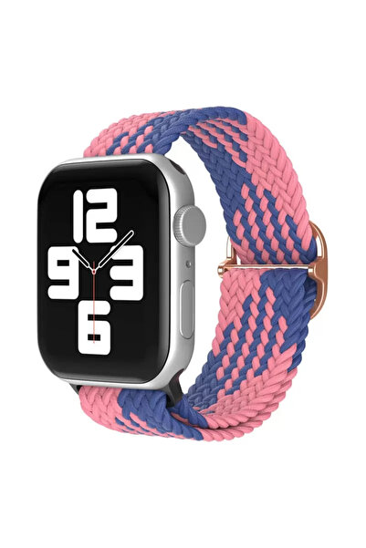 Generic Brand Apple Watch 42mm Star Band - Pink-Blue