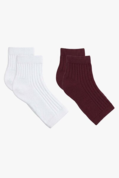 COTENCONCEPT 2 ζευγάρια γυναικείες κάλτσες χωρίς δάχτυλα με κορδόνια