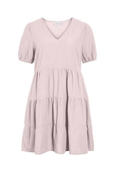 VILA Minikleid Kurzärmeliges