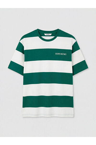 LC Waikiki Tricou cu dungi pentru bărbați, cu guler Zero Roba, de la Shining ...