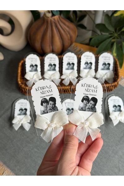 Mapel 15 Adet Pleksi Magnet, Nikah, Düğün, Kına, bohça, İsteme, Bohça, Nişan,...