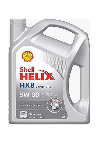 SHELL Helix HX8 Synthetic 5W-30 4 Litre Tam Sentetik Motor Yağı