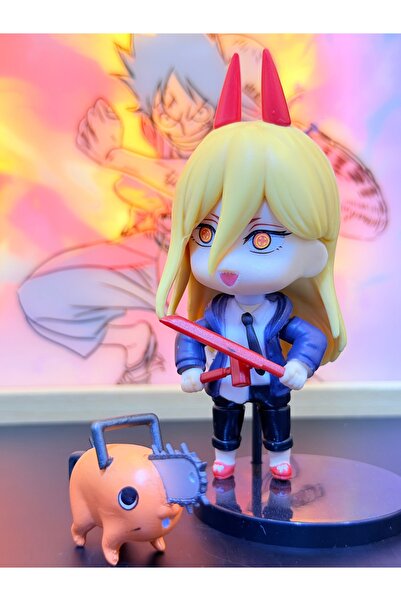 ANIME Chainsaw man power pochita figür