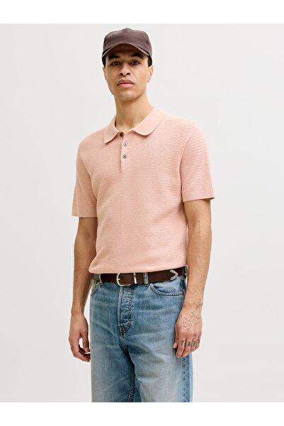 Jack & Jones Premium Pletené polo tričko Pletené polo tričko