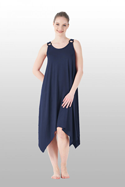 SS HOME CONCEPT Estiva 25233 women's lycra viscose strappy midi nightdress