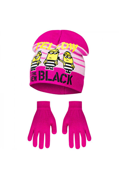 Minions Χειμερινό Σετ Σκούφος και Γάντια, Το Κίτρινο είναι το Νέο Μαύρο