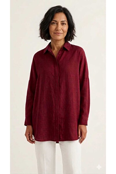 Puane Γυναικείο πουκάμισο με κρυφά κουμπιά, κανονικό μέγεθος, άνετη εφαρμογή,...