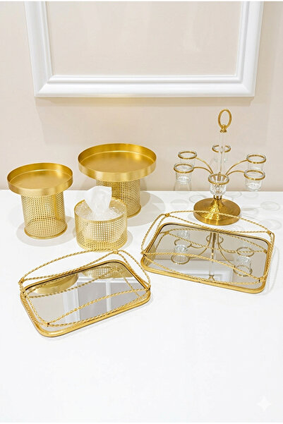 Generic ✨   Luxury Design Elegant Touch Hotel Amenities Set ✨ 2 Cake Stands, ...