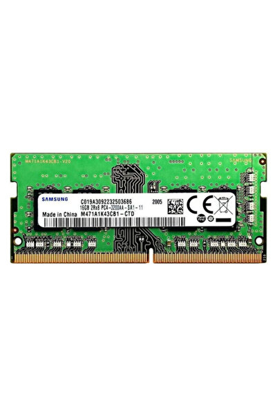 Samsung 16GB DDR4 3200Mhz CL22 Notebook Ram M471A2G43BB2-CWE (Kutusuz) (1.2V)