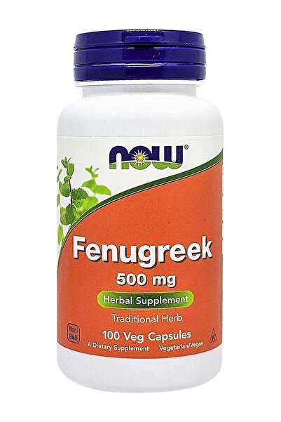 Now Foods Fenugreek 500 Mg 100 Capsules