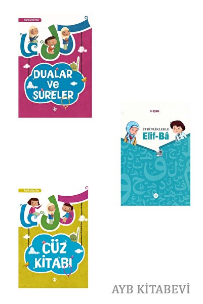 Diyanet İşleri Başkanlığı Harika Harfler Cüz Kitabı+Dualar Ve Sureler+Etkinli...