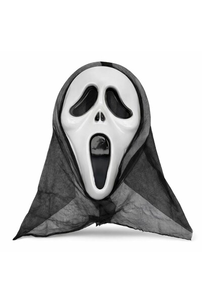 SORA GROUP ®   Hooded Scream Mask - Ghost Mask 33X21 cm