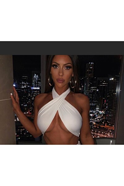 Lacis Μπουστιέ με κορδόνια στο λαιμό και ανοιχτό στήθος