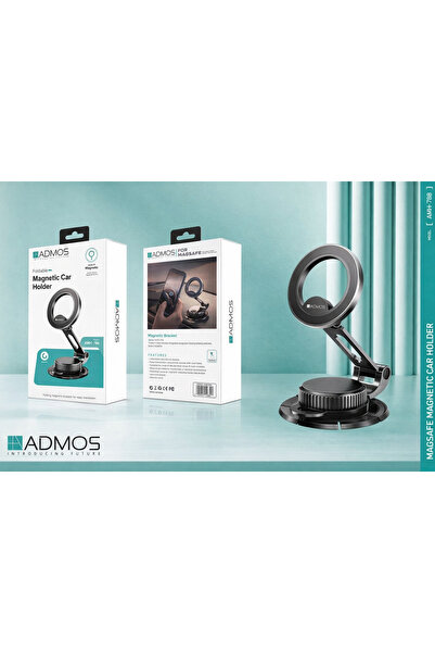 ADMOS حامل هاتف مغناطيسي دوار قابل للطي AMH-780 788