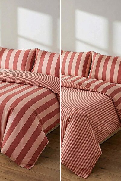 TRENDYOLMİLLA HOME Σετ Παπλωματοθήκη Διπλού Μεγέθους Εύκολο στο Σιδέρωμα με Ρ...
