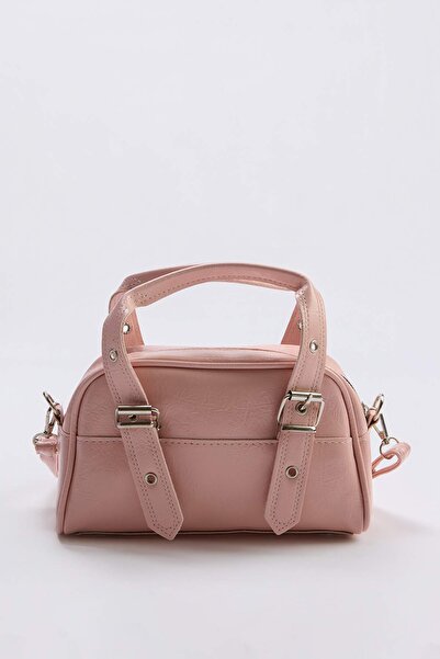 TRENDYOL SHOES Ροζ ραφές σε αντίθεση τεμαχίων Γυναικείο Mini Size Bowling Min...