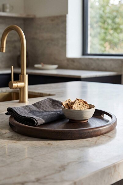 TRENDYOLMİLLA HOME 30 cm Beech Tray Tphss26Tps00001