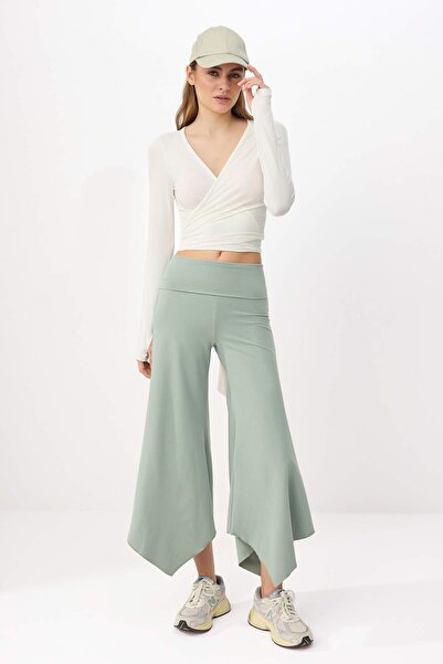 Συλλογή Trendyol Mint Plain Brushed Scuba Sportswear Φούτερ THMSS26EA00001