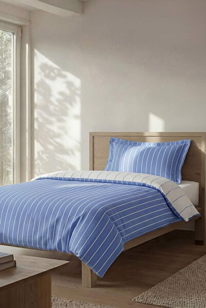 TRENDYOLMİLLA HOME Σετ Μονό Ριγέ Παπλωματοθήκη χωρίς Σεντόνια TPHSS26TKN00007