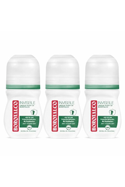 Borotalco Σετ Αόρατο Πρωτότυπο αποσμητικό roll-on, 3 x 50 ml
