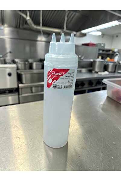 ZTF GLOBAL TRADE 3 DELİKLİ 1000 ML SOS ŞİŞESİ,SOS KABI,SAKLAMA KABI,KETÇAP Şİ...