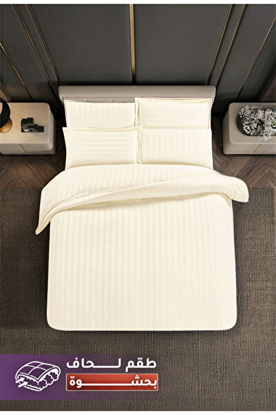 Melen Melin Bedding | 4-Piece Hotel-Style Single and a Half Duvet Set with Fi...