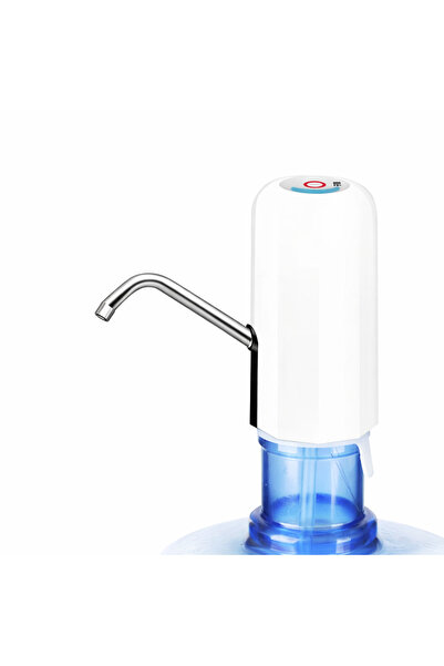 Generic مضخة ماء كهربائية USB محمولة بلمسة واحدة لتدفق سريع وسهل للقوارير