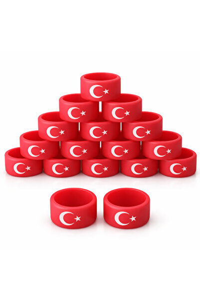 demethome 10 Adet Ay Yıldız Silikon Lastik Bant.vape Band 22 Mm Vape Bant
