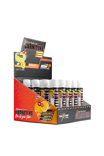 NOWUP NUTRITION Extreme Synergy Carnitine Shot 20x25 ml | Limon Aromalı