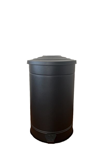 NATURELMETAL GALVANİZ METAL PEDALLI ÇÖP KOVASI 35 LT MUTFAK, OFİS, DIŞ MEKAN