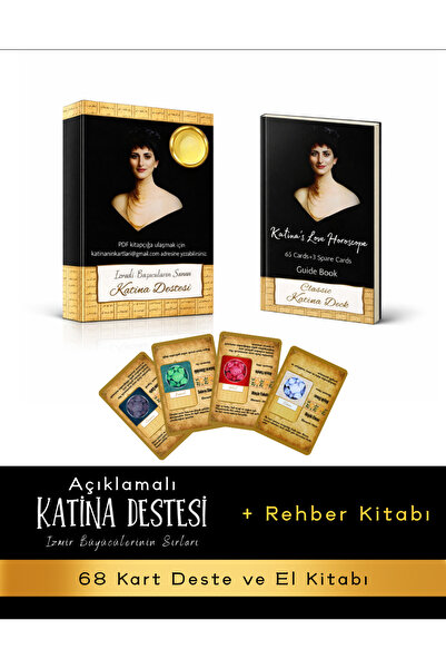 Tarot Serüveni Katina Destesi İzmirli Büyücülerin Sırları ve El Kitabı Kart A...