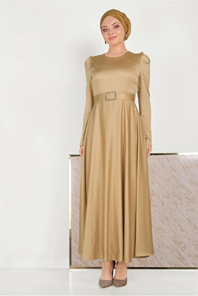 Alvina Satin Dress 40466