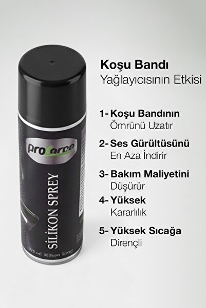 Proforce 500 Ml Silikon Koşu Bandı Yağı (Silikon Sprey)