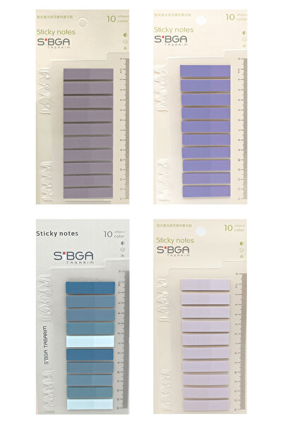 sibga tasarım 4 τεμάχια των 800 φύλλων της Post-it. Σελιδοδείκτης Σημειωματάρ...