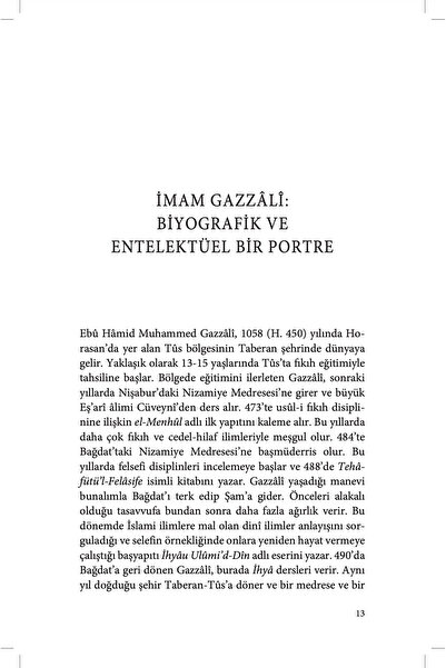 Ketebe Düşünmenin Doğru Ölçüsü - İmam Gazali