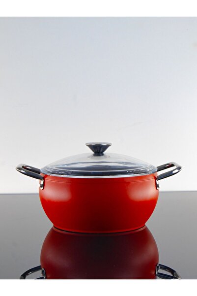 Bonera PRO-PLUS 24 CM OALĂ ROȘIE - PRO1025