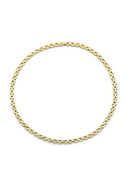1'ASLAN Parte Di Me Bibbiena Poppi Damen Kette 585 Vergoldung Pdm34090