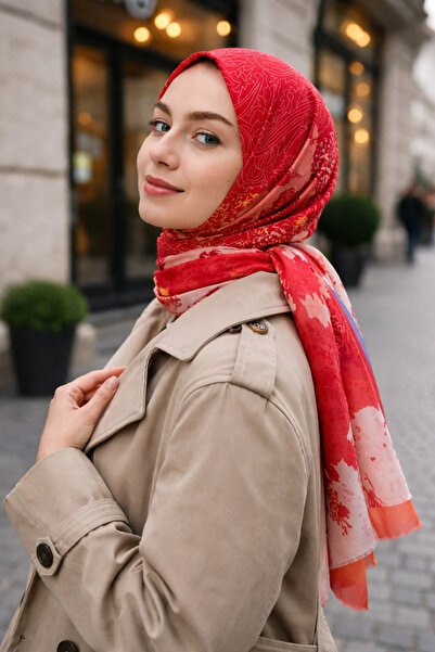 SOFT AKSESUAR DEGRADE DESENLİ ŞAL