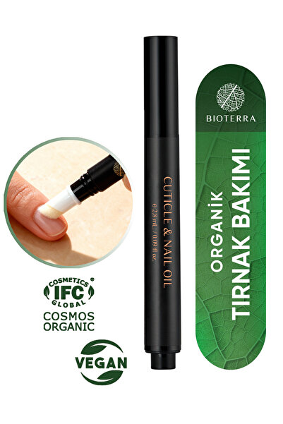 Bioterra Organik Tırnak Ve Tırnak Eti Bakım Yağı 2,8 ml | Doğal Tırnak Güçlen...