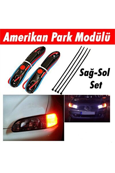 Universal Amerikan Park Sinyal Modülü Canbus 12V