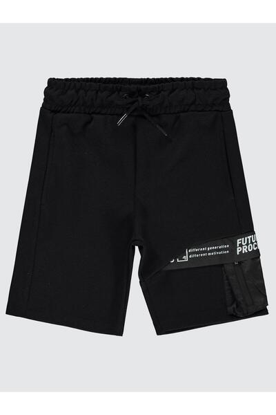 Civil Boys Future Şeritli 10-13 Years Capri - Μαύρο