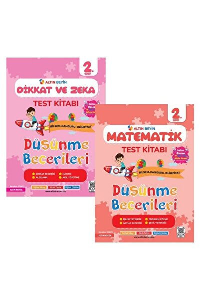 Altın Nokta Yayınları 2. Sınıf Altın Beyin Matematik TEST987985878785 ve Dikk...