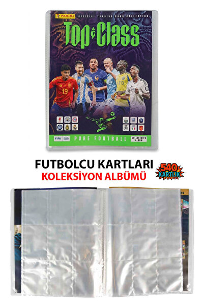 hediyecik Panini Futbolcu Kartları Koleksiyon Oyun Kartı Albümü 540 Kartlık -...