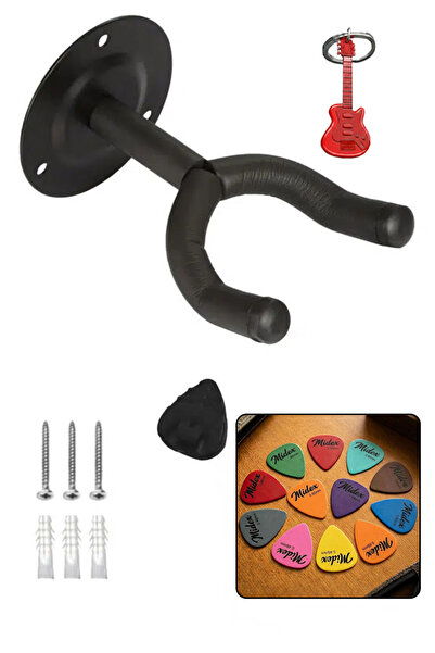 Lastvoice Gds-333S-Pak Guitar Wall Stand Hanger Accessory Set