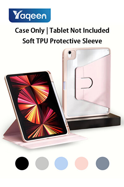 yaqeen حافظة هونر X9 مقاس 11 بوصة مع فتحة للقلم، دوران 360 درجة °   قابل للدو...
