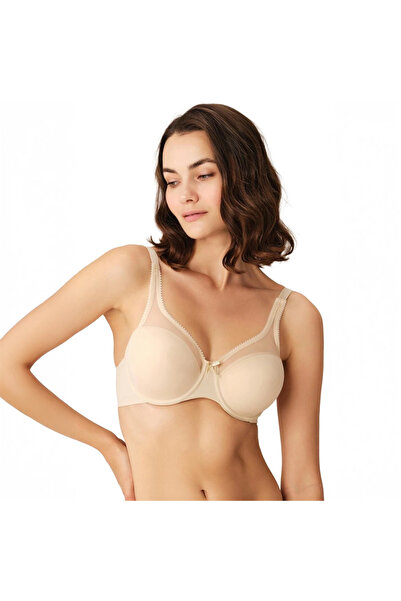 Anıl Lingerie Γυναικείο μαλακό σουτιέν Anıl εφέ σύσφιξης Tulle Underwire Dail...