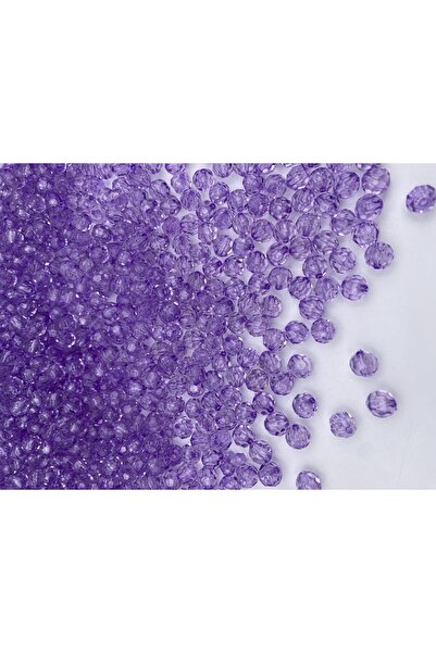 Hedef Bijuteri 100gr 10mm Liliac / Mov deschis Mărgele acrilice model fagure,...