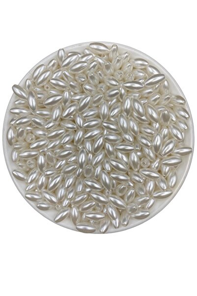 Hedef Bijuteri 25gr 6x12mm Mărgele de perle din plastic placat de lux, model ...